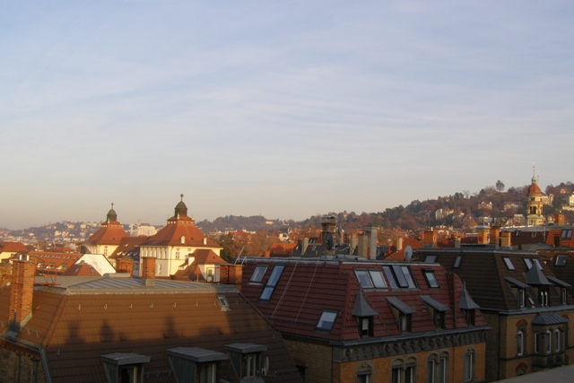 Über den Dächern Stuttgarts